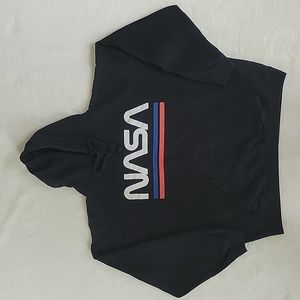 NASA (Actual NASA Souvenir) Men's Hoodie - Black - XL - EUC!